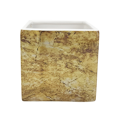 Picture of Gold Stone Wrap Ceramic Square-5"