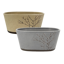 Picture of 2 Asst Branching Pattern Oval Planter 10"