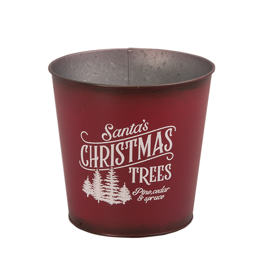 Picture of Santa's Christmas Trees Planter 4"