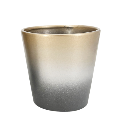 Picture of Metallic Ombre Round Planter 4.5"