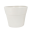 Picture of White Round Ribbed Edge Planter 7.75"