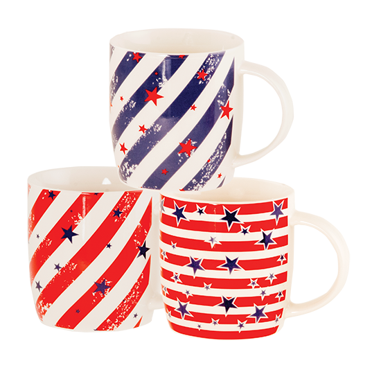 Picture of Stars and Stripes Mug Assortment 12oz