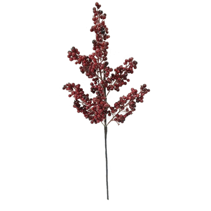 Picture of 12" Burgundy and Red Berry Spray x 4