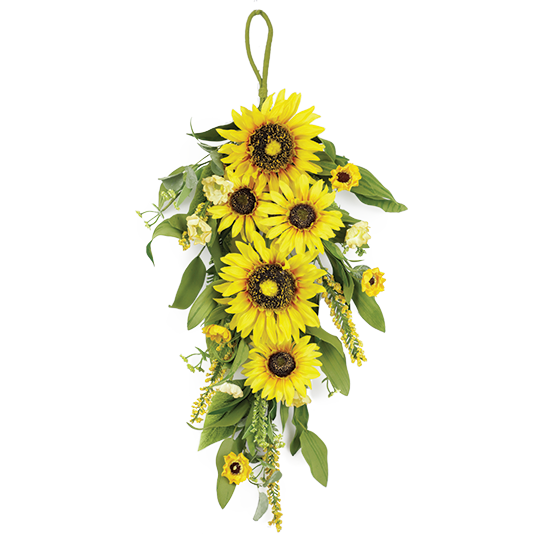 Picture of 28" Sunflower/Berries Teardrop