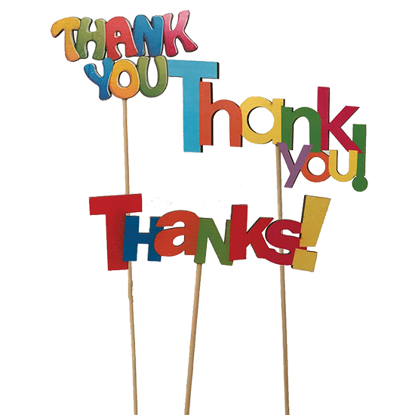 Picture of Thank you Pick