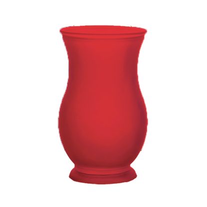 Picture of 9" Grand Regency Vase-Ruby Red