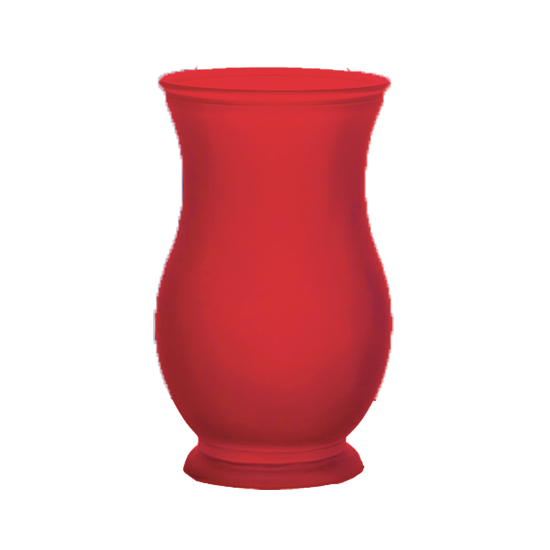 Picture of 9" Grand Regency Vase-Ruby Red