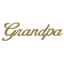 Picture of 1.5" Glitter Gold Script-Grandpa