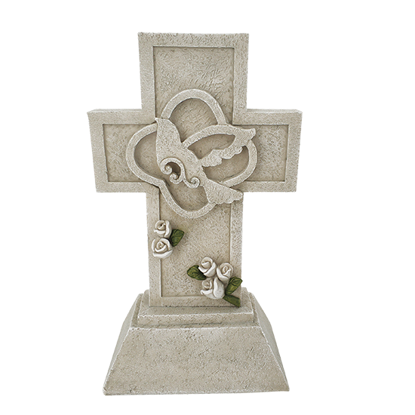 Picture of Cross w/Dove ~ Polyresin