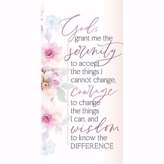 Directfloral Serenity Prayer Wood Mini Panel Easel