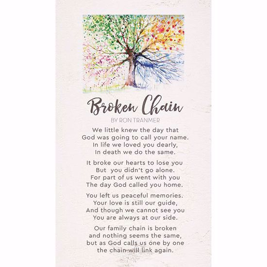 DirectFloral. Broken Chain Wood Print (Easel)