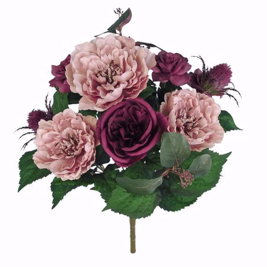 Picture of Peony Mixed Floral Bush (12 stems, 19")