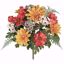 Picture of 21" Fall Mixed Floral Bush x 16