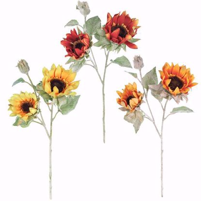 Picture of 3 Asst 18" Sunflower Spray x 3