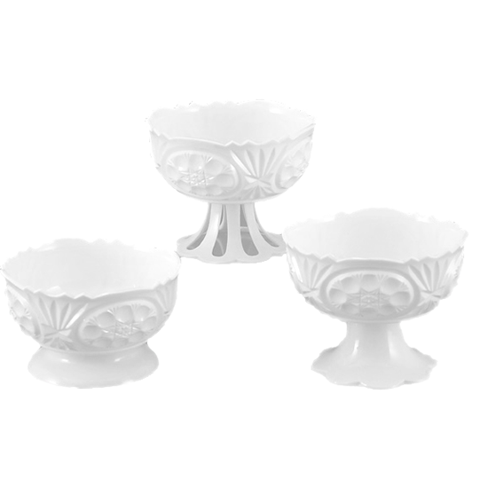 Picture of 6" Pedestal Vase Assortment - White