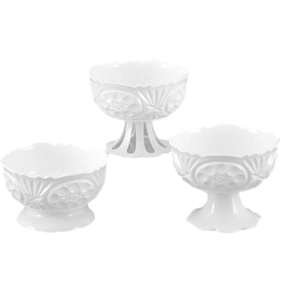 Picture of 6" Pedestal Vase Assortment - White