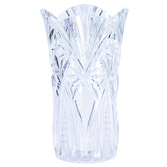 Picture of Diamond Line 9" Countess Vase - Crystal Clear