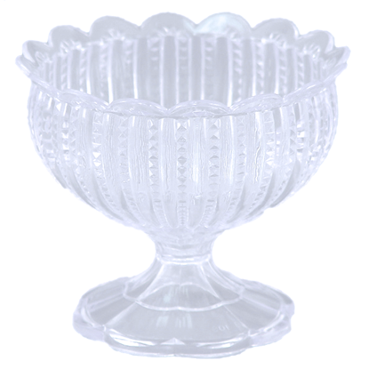 Picture of 6" Chalice  Compote Vase - Clear