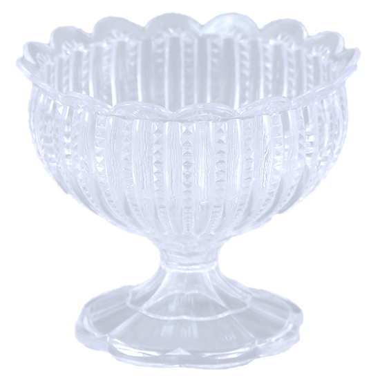 Picture of 6" Chalice  Compote Vase - Clear