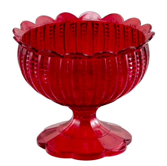 Picture of 6" Chalice Vase - Ruby