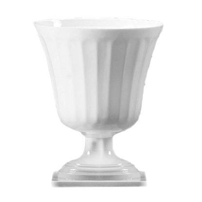 Picture of Diamond Line Large Classic Urn - White