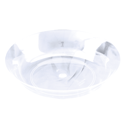 Picture of 8" Clear Saucer/Dish - Clear