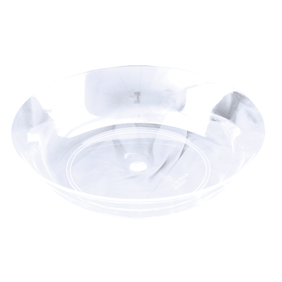 Picture of 8" Clear Saucer/Dish - Clear