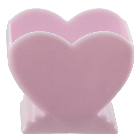 Picture of 4.5" Heart Vase - Pink