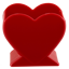 Picture of 4.5" Heart Vase - Red