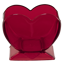 Picture of 4.5" Heart Vase - Ruby