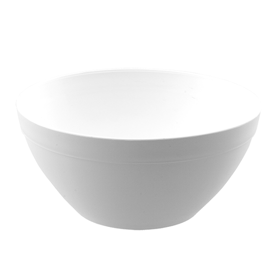 Picture of Diamond Line 10" Garden Bowl - White