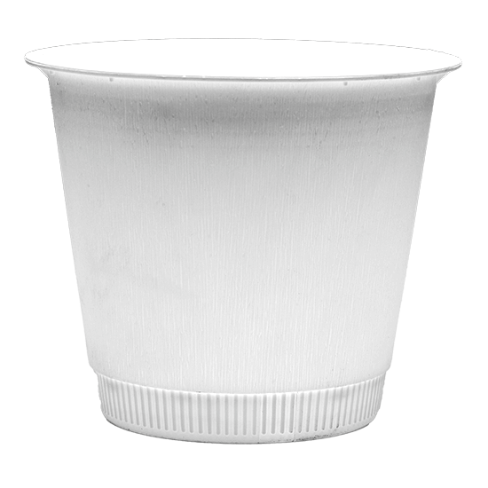 Picture of Diamond Line 8" Band-It Bucket - White