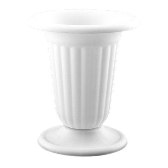 Picture of Pedestal Urn - White