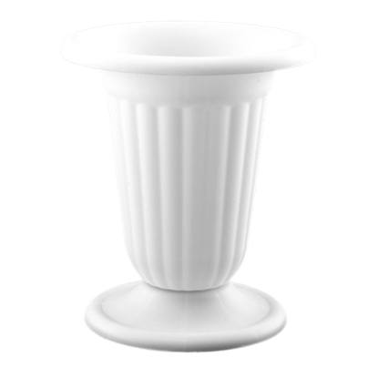 Picture of Pedestal Urn - White