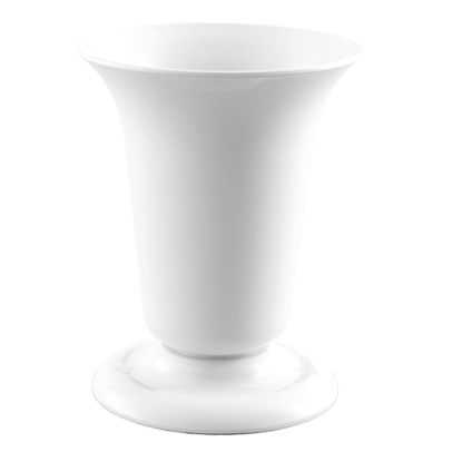 Picture of Diamond Line Tall Sympathy Urn - White