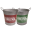 Picture of Merry Christmas Red And Green Banded Pot Covers 4"