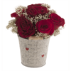 Picture of Galvanized Heart Stamp Pail 4"