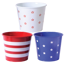 Picture of 3 Asst Stars & Stripes Pot Cover 4"