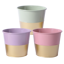 Picture of Pastel Gold Bottom Pot Cover Assortment 6"