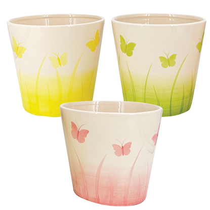 Picture of Butterfly Fields Planter  Assortment 5"