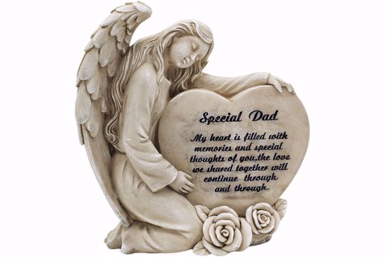 Picture of Angel W/Heart "Special Dad" ~ Polyresin