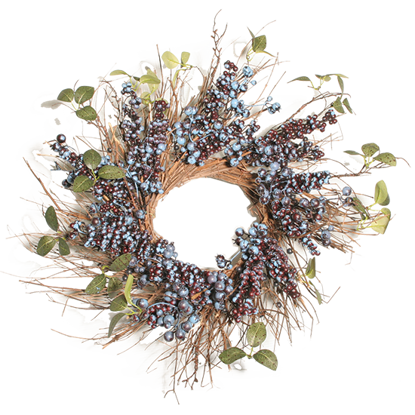 Picture of Blueberry Wreath (20")