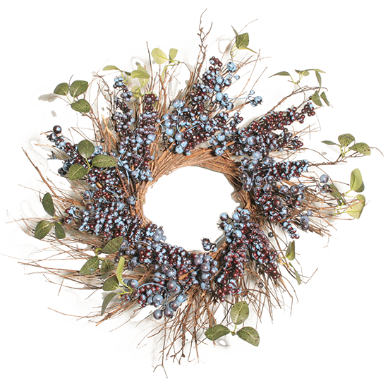 Picture of 20" Blueberry Wreath