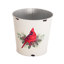 Picture of Cream Cardinal Rustic Pot Cover 5"