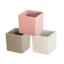 Picture of 3 Asst Florets Cube Planter 4"