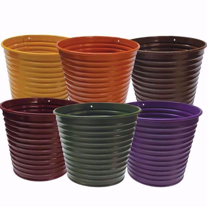 Picture of 6 Asst Ribbed Pot Cover 8"