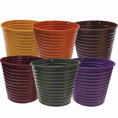 Picture of 6 Asst Ribbed Pot Cover 9"