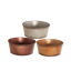 Picture of 3 Asst Metallic Tones Dish Planter 9"