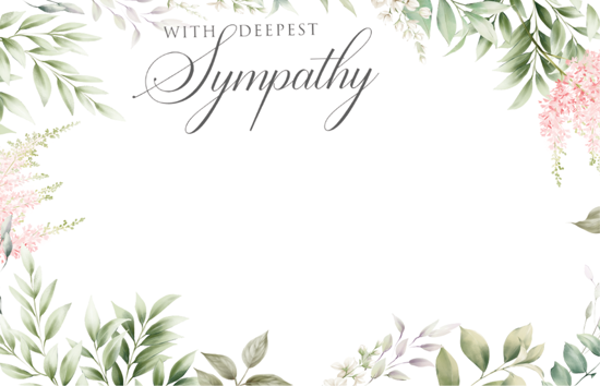 Picture of Sympathy Enclosure Card