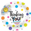 Picture of 17" 2-Sided Foil Balloon: Thinking of You Thought Cloud